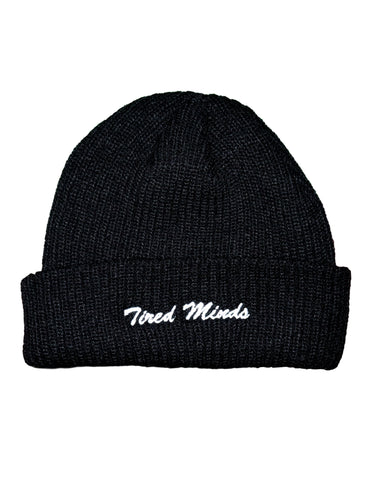 Fisherman Beanie - Black